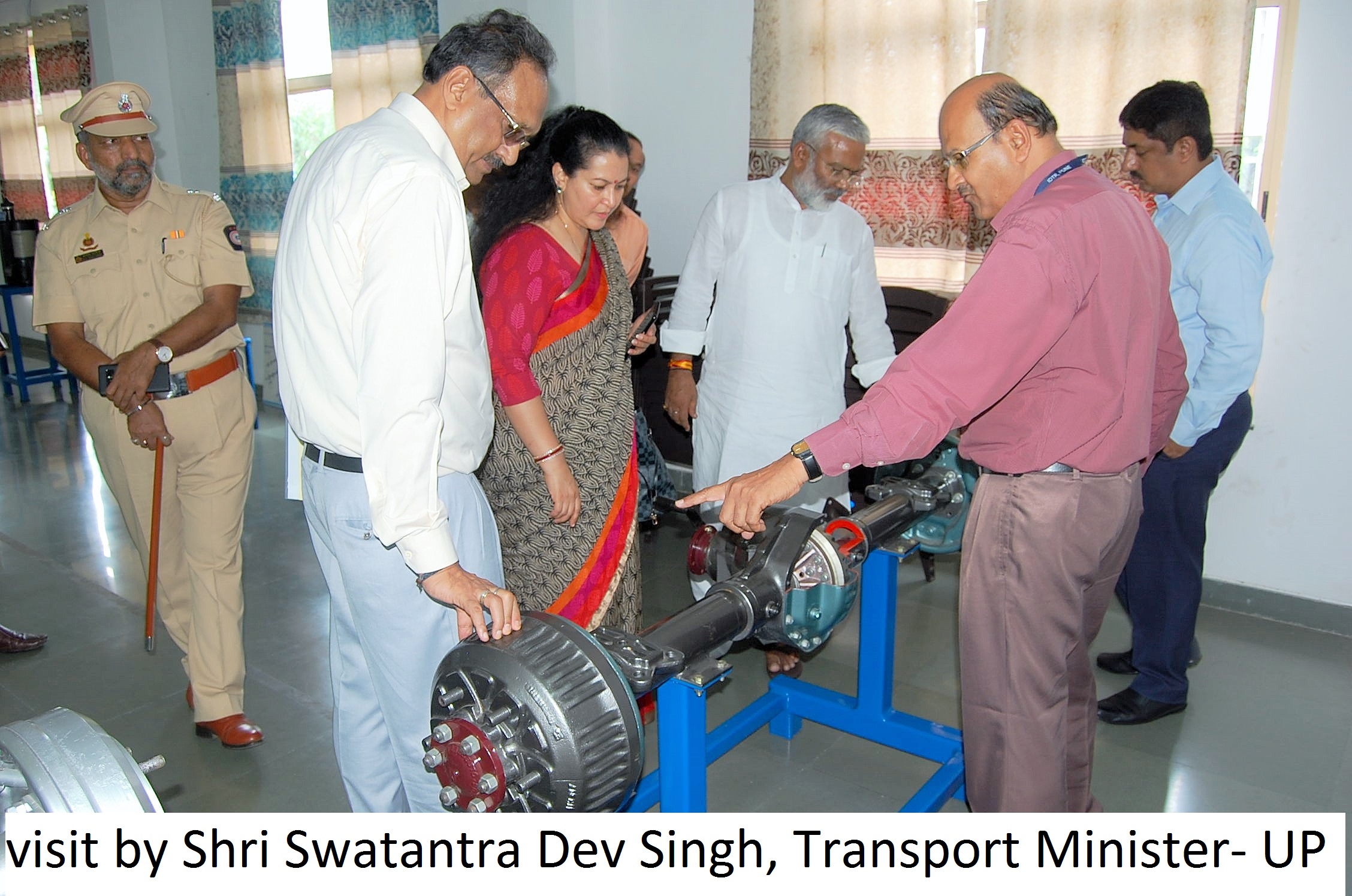 Visit by Shri Swatantra Dev Singh, Hon. Transport Minister of Uttar Pradesh